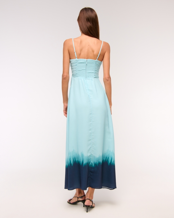 Bra-Free Hardware Maxi Dress