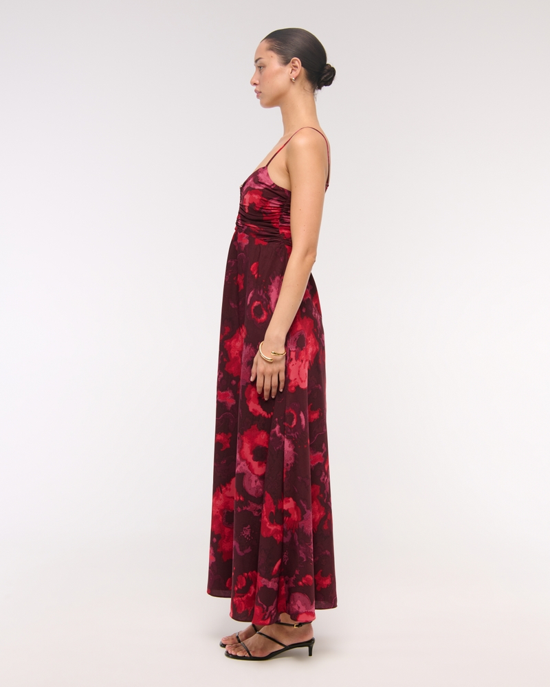 Bra-Free Hardware Maxi Dress