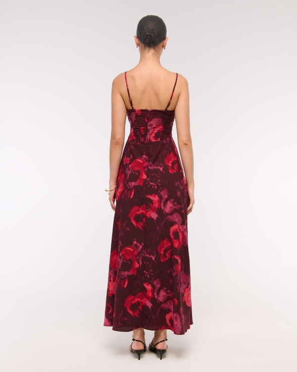 Bra-Free Hardware Maxi Dress