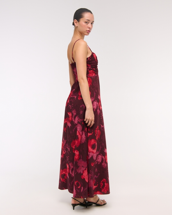 Bra-Free Hardware Maxi Dress