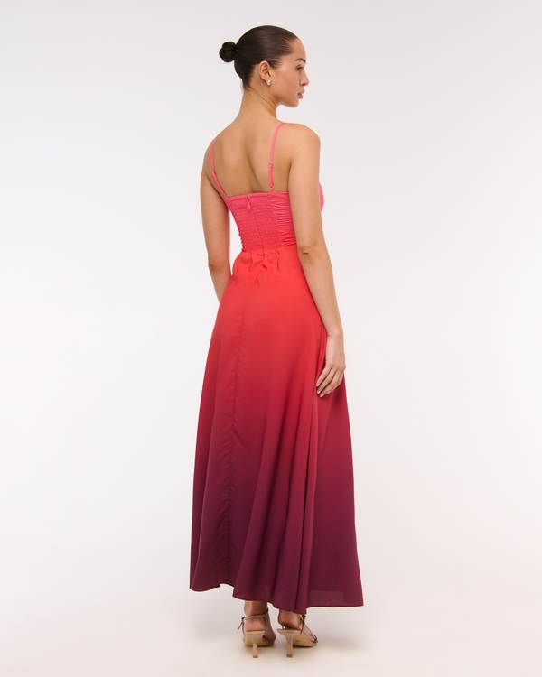 Bra-Free Hardware Maxi Dress