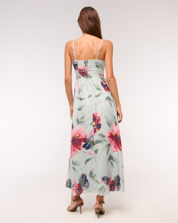 Bra-Free Hardware Maxi Dress