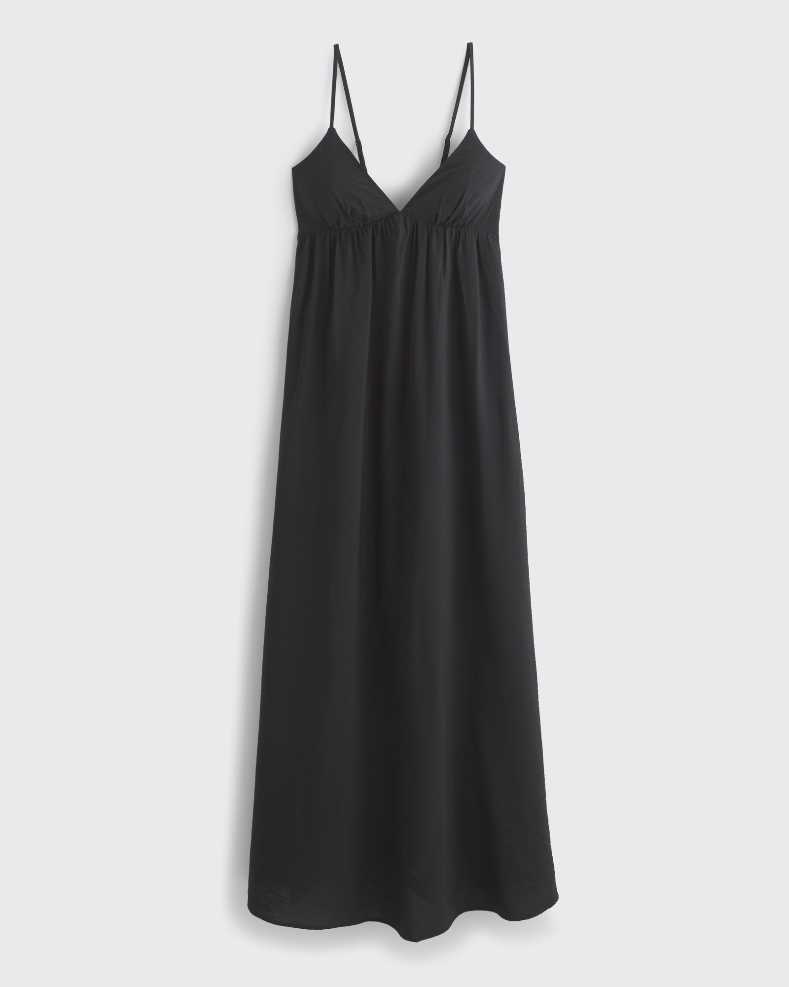 Bra-Free Clasp-Back Flowy Maxi Dress