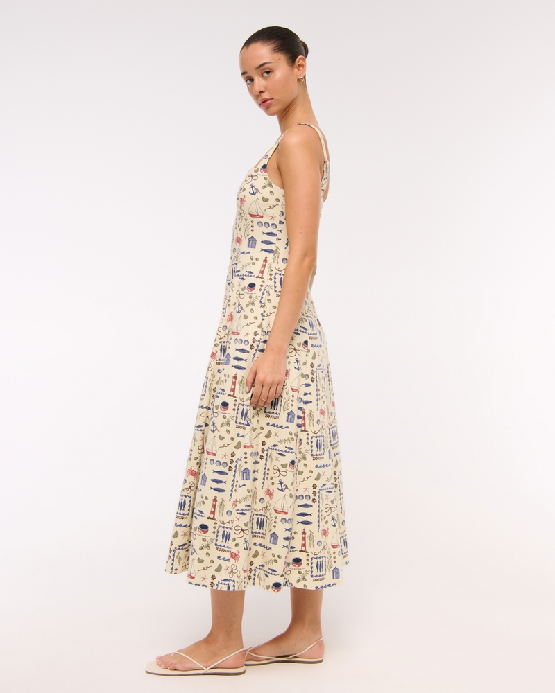The A&F Mila Midi Dress