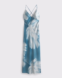 The A&F Julia Slip Tie-Back Maxi Dress