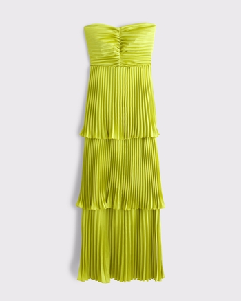 The A&F Giselle Strapless Tiered Maxi Dress