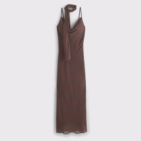 Женские платья Abercrombie & Fitch The A&F Julia Slip Scarf Maxi Dress
