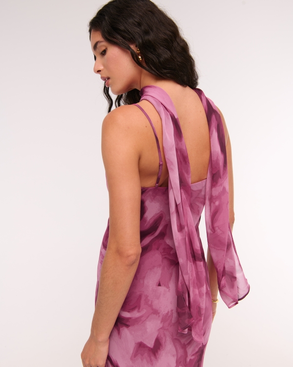 The A&F Julia Slip Scarf Maxi Dress