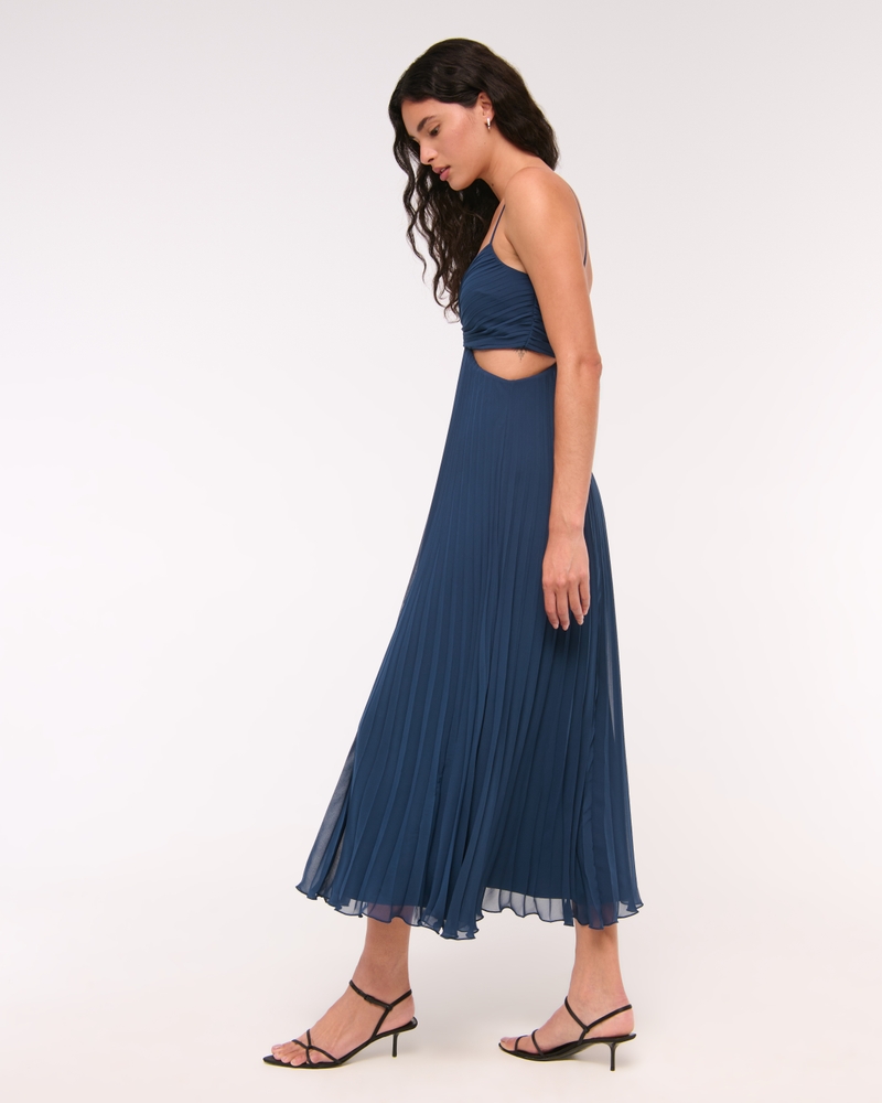 The A&F Giselle Babydoll Cutout Maxi Dress