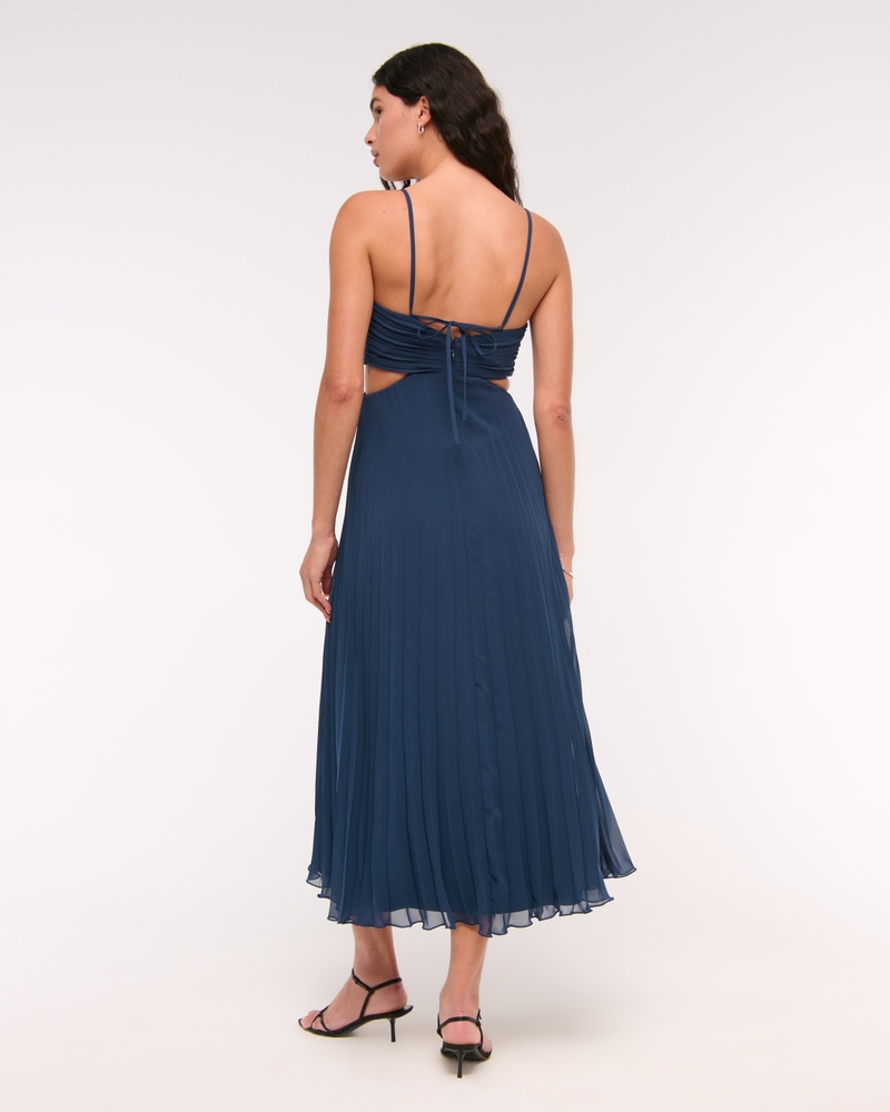 The A&F Giselle Babydoll Cutout Maxi Dress