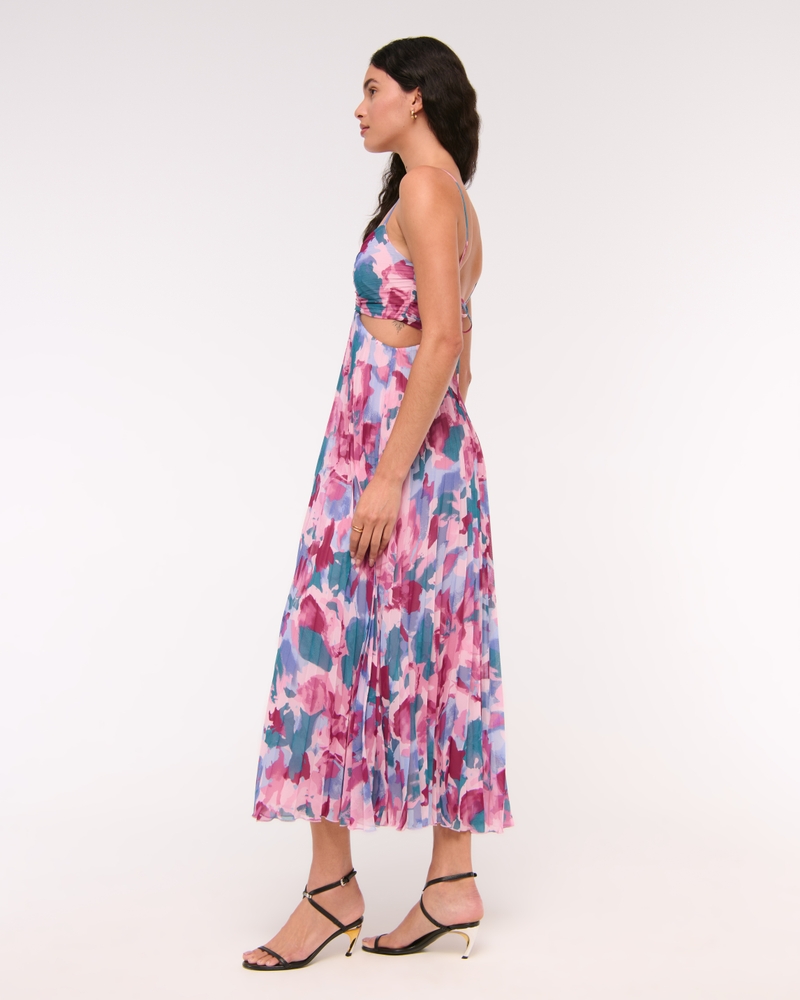 The A&F Giselle Babydoll Cutout Maxi Dress