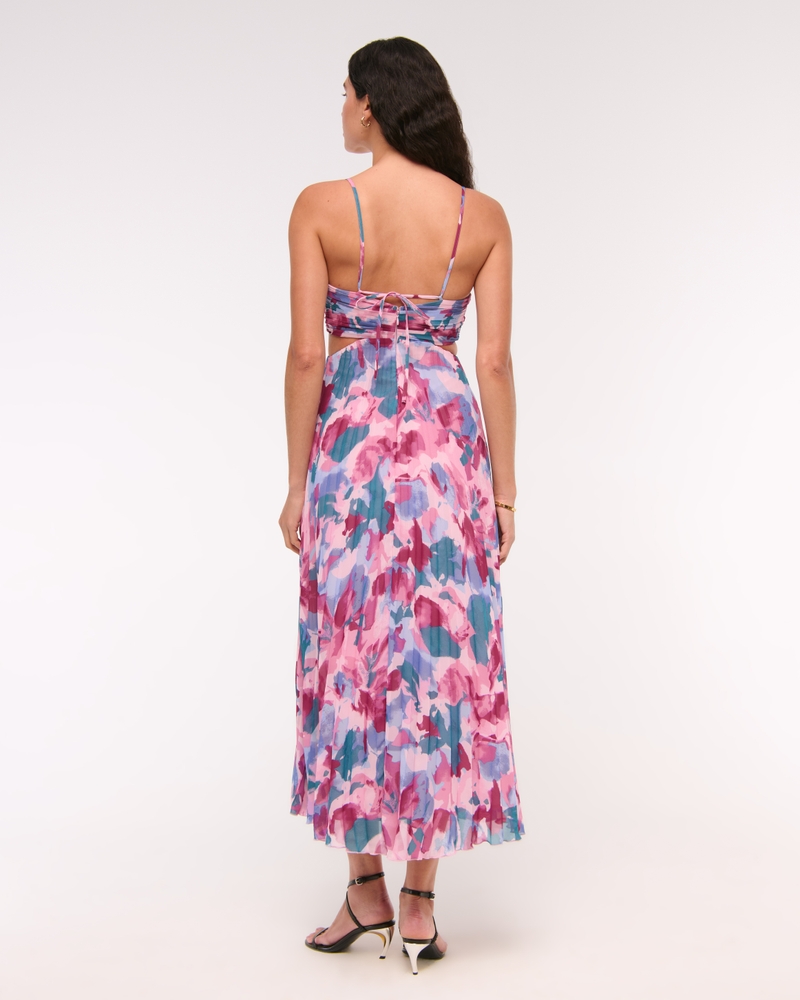 The A&F Giselle Babydoll Cutout Maxi Dress