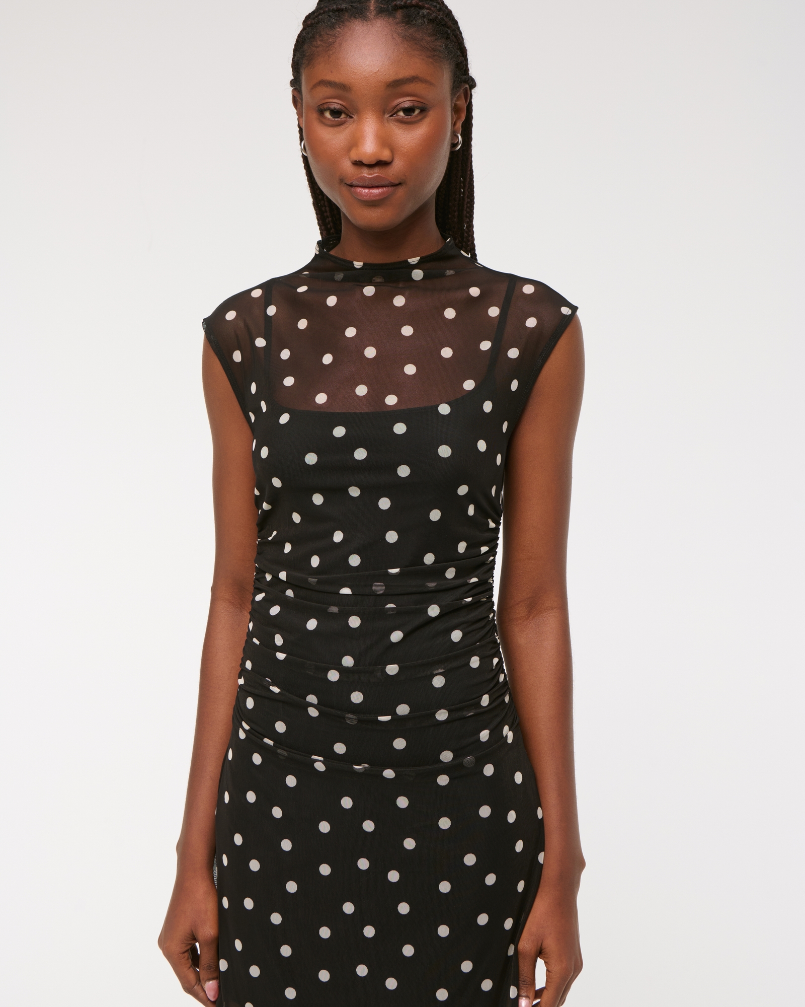 The A&F Paloma Mesh Mini Dress