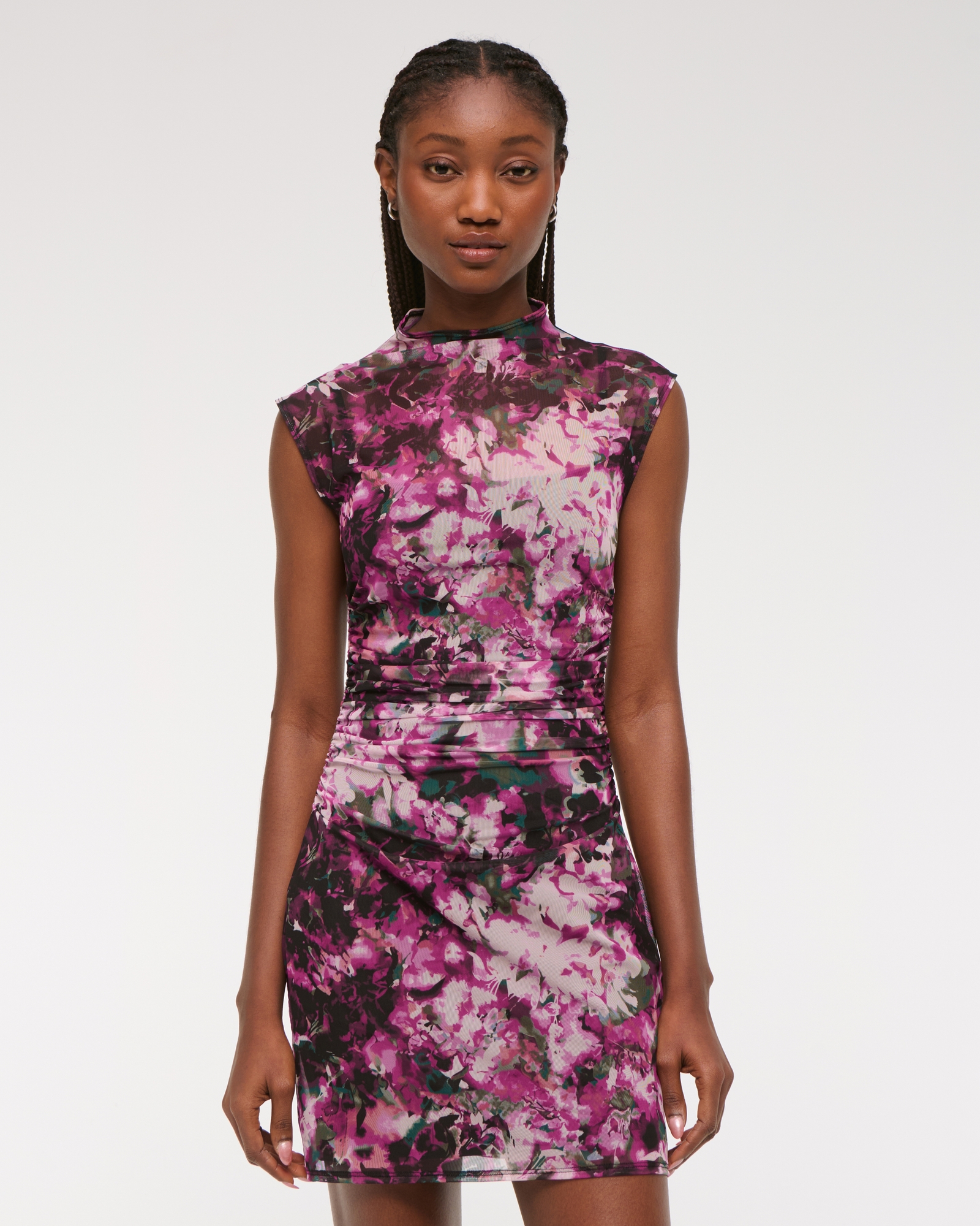The A&F Paloma Mesh Mini Dress
