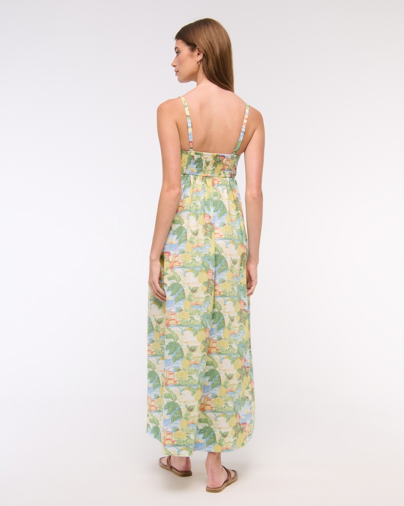 Sweetheart Babydoll Maxi Dress