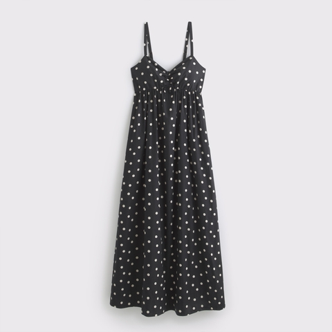 Женские платья Abercrombie & Fitch Sweetheart Babydoll Maxi Dress