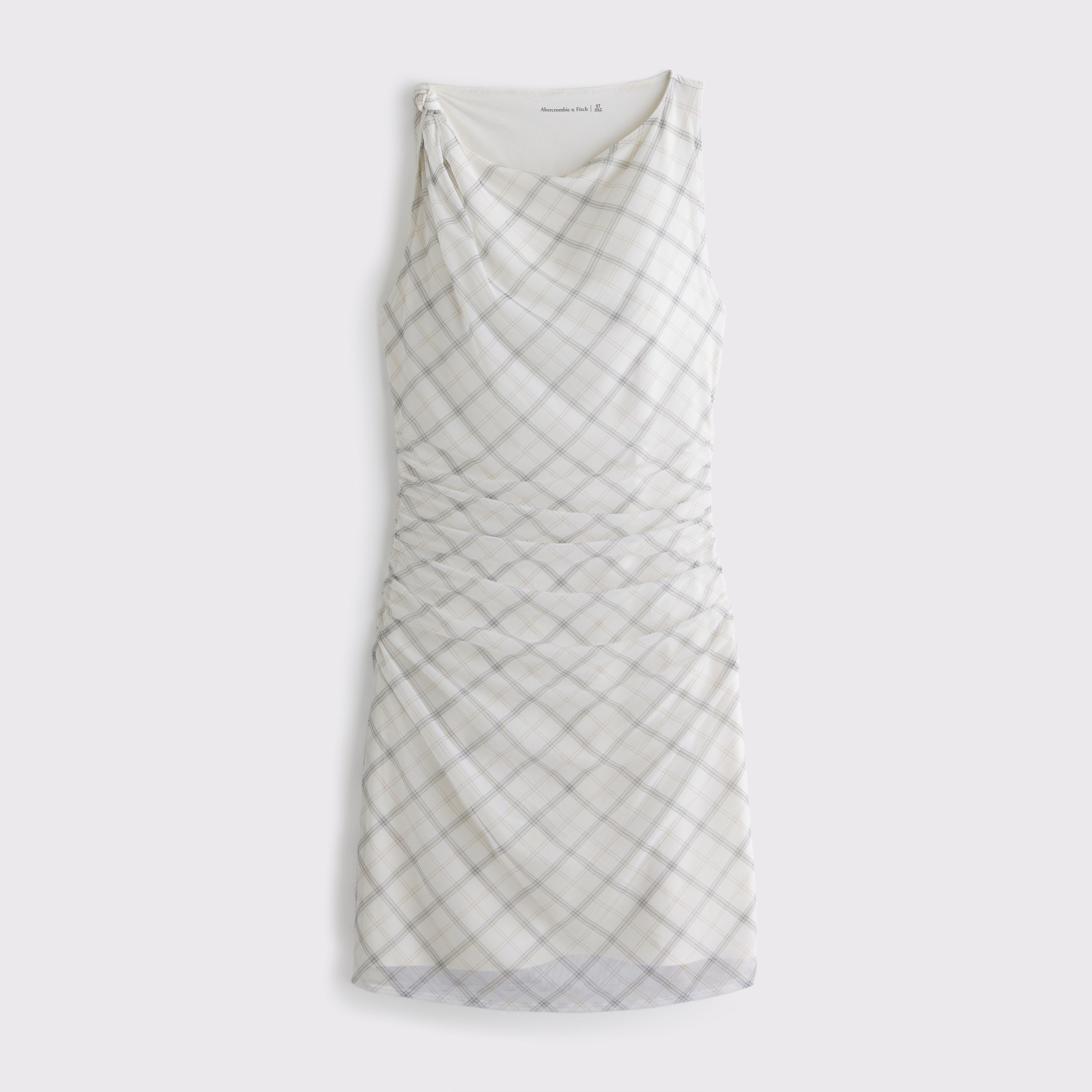Women's Mesh Knotted Mini Dress | Women's Dresses