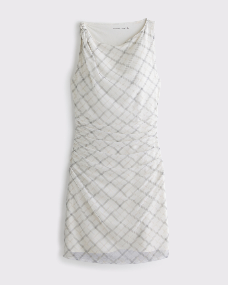 Women's Mesh Knotted Mini Dress | Women's New Arrivals