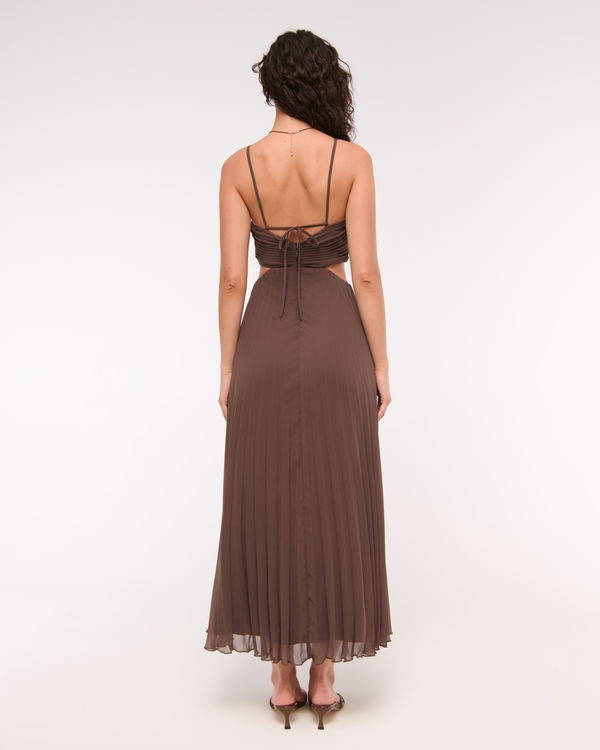 The A&F Giselle Babydoll Cutout Maxi Dress