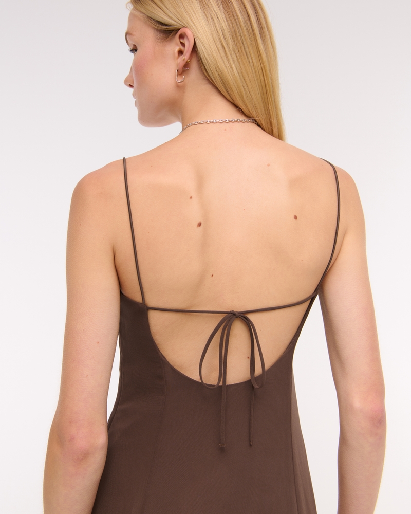 Sheer Flowy Maxi Dress