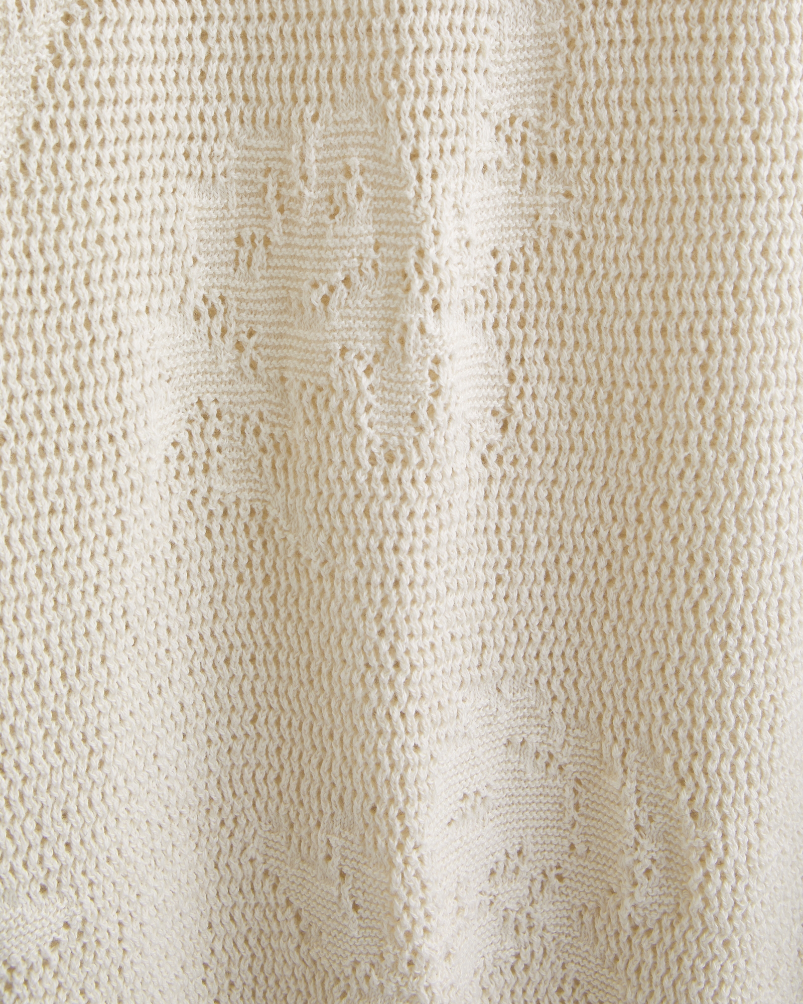 Strapless Crochet-Style Maxi Dress