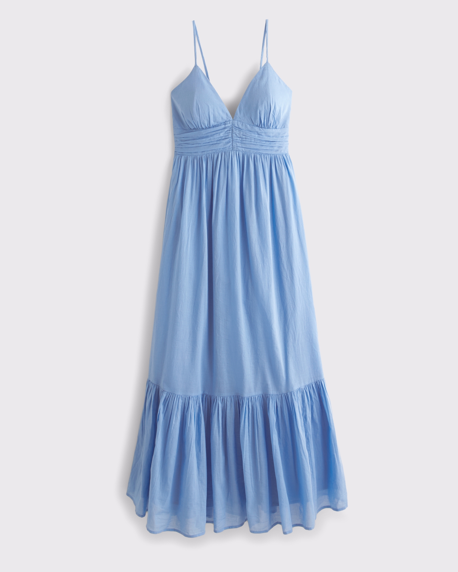 Bra-Free Flowy Tie-Back Maxi Dress