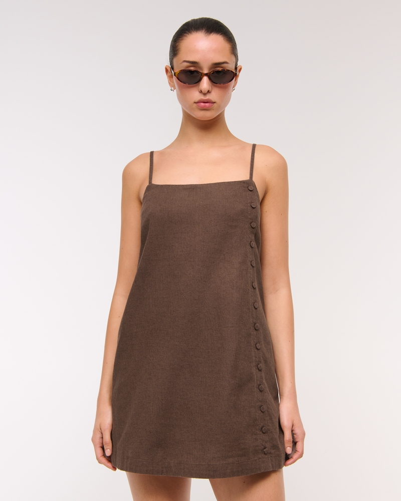 Vegan Suede T-Shirt Mini Dress