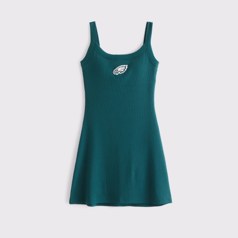 Женские платья Abercrombie & Fitch Philadelphia Eagles Bra-Free Essential 90s Rib Mini Dress