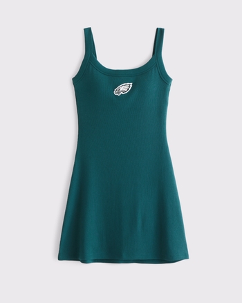 Philadelphia Eagles Bra-Free Essential 90s Rib Mini Dress