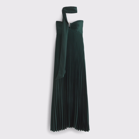 Женские платья Abercrombie & Fitch The A&F Giselle Strapless Scarf Babydoll Maxi Dress