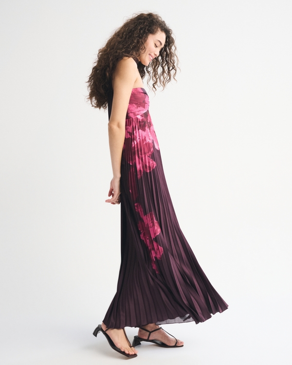 The A&F Giselle Strapless Scarf Babydoll Maxi Dress