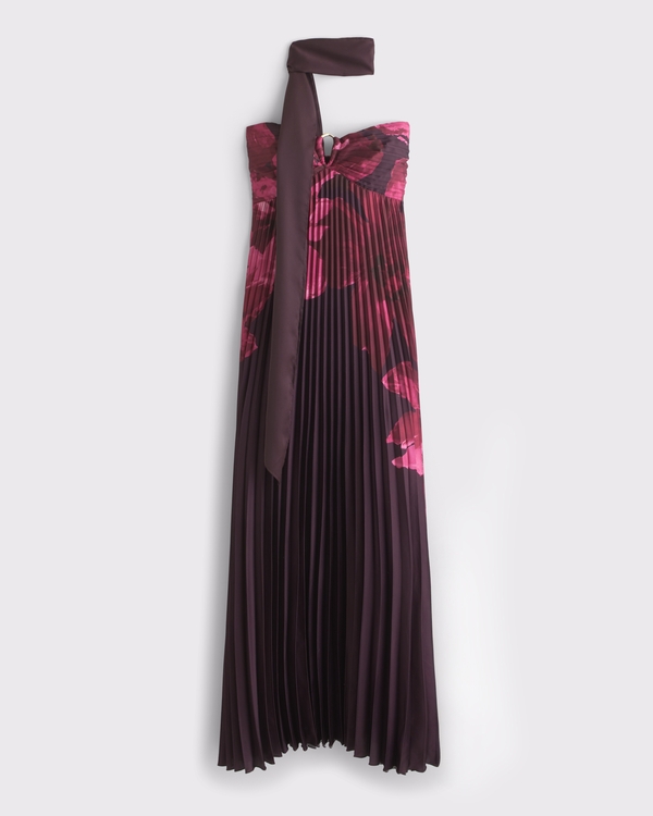 The A&F Giselle Strapless Scarf Babydoll Maxi Dress