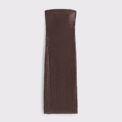 Женские платья Abercrombie & Fitch Bra-Free Strapless Beaded Maxi Dress