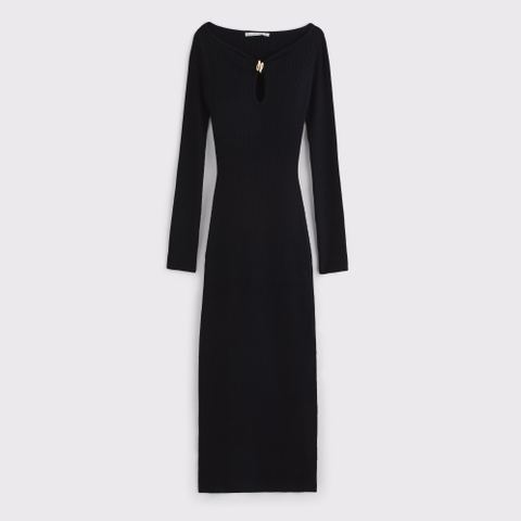 Женские платья Abercrombie & Fitch Hardware Keyhole Maxi Sweater Dress