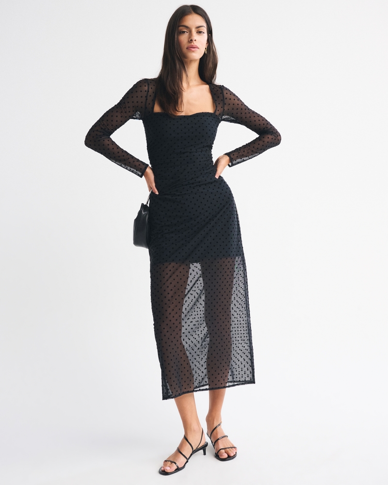 The A&F Mara Strapless Denim Mini Dress