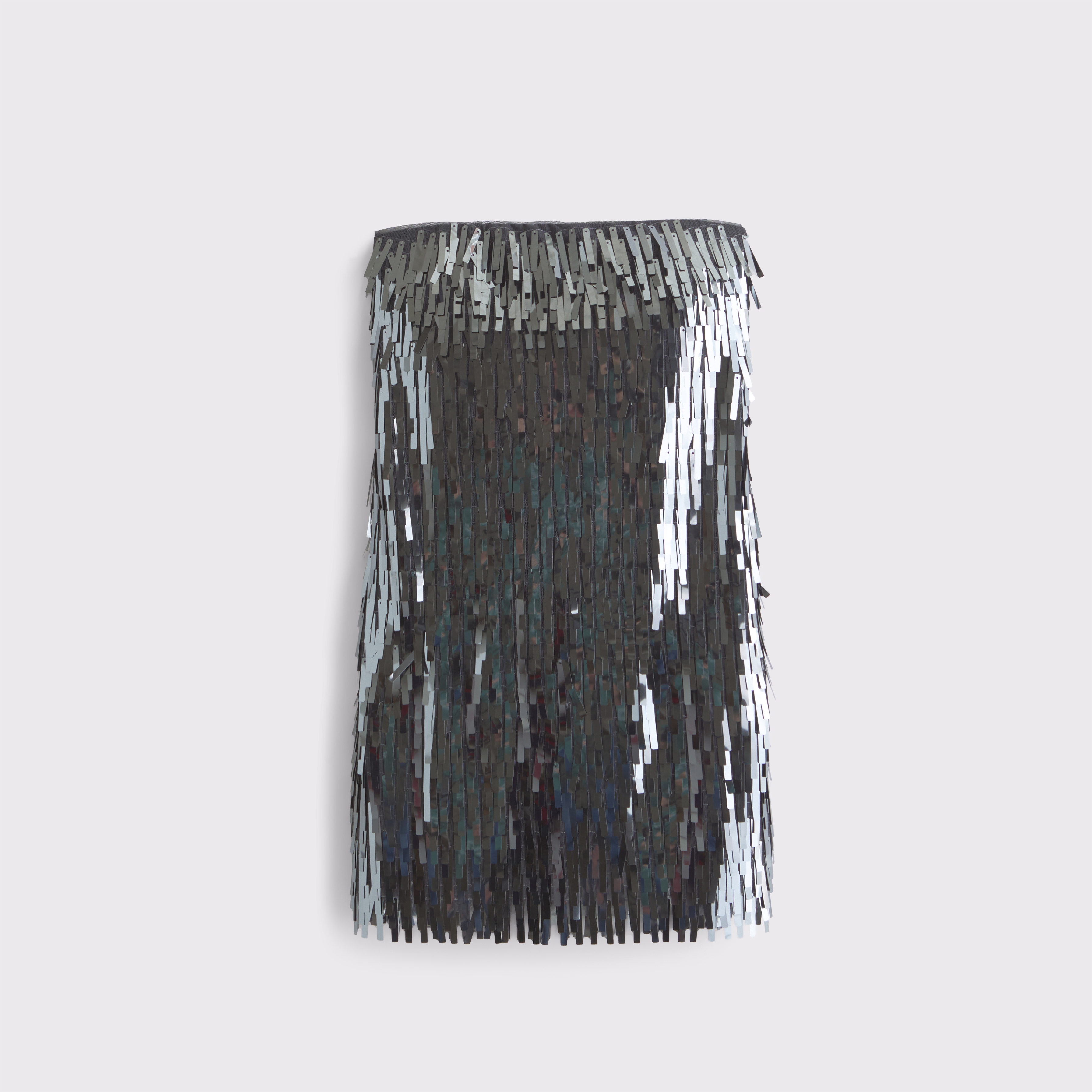 Abercrombie & Fitch The A&f Scarlett Strapless Fringe Skort