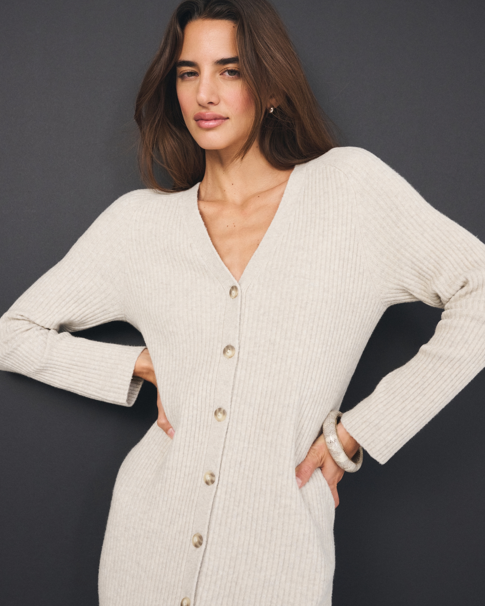 Duster Maxi Sweater Dress