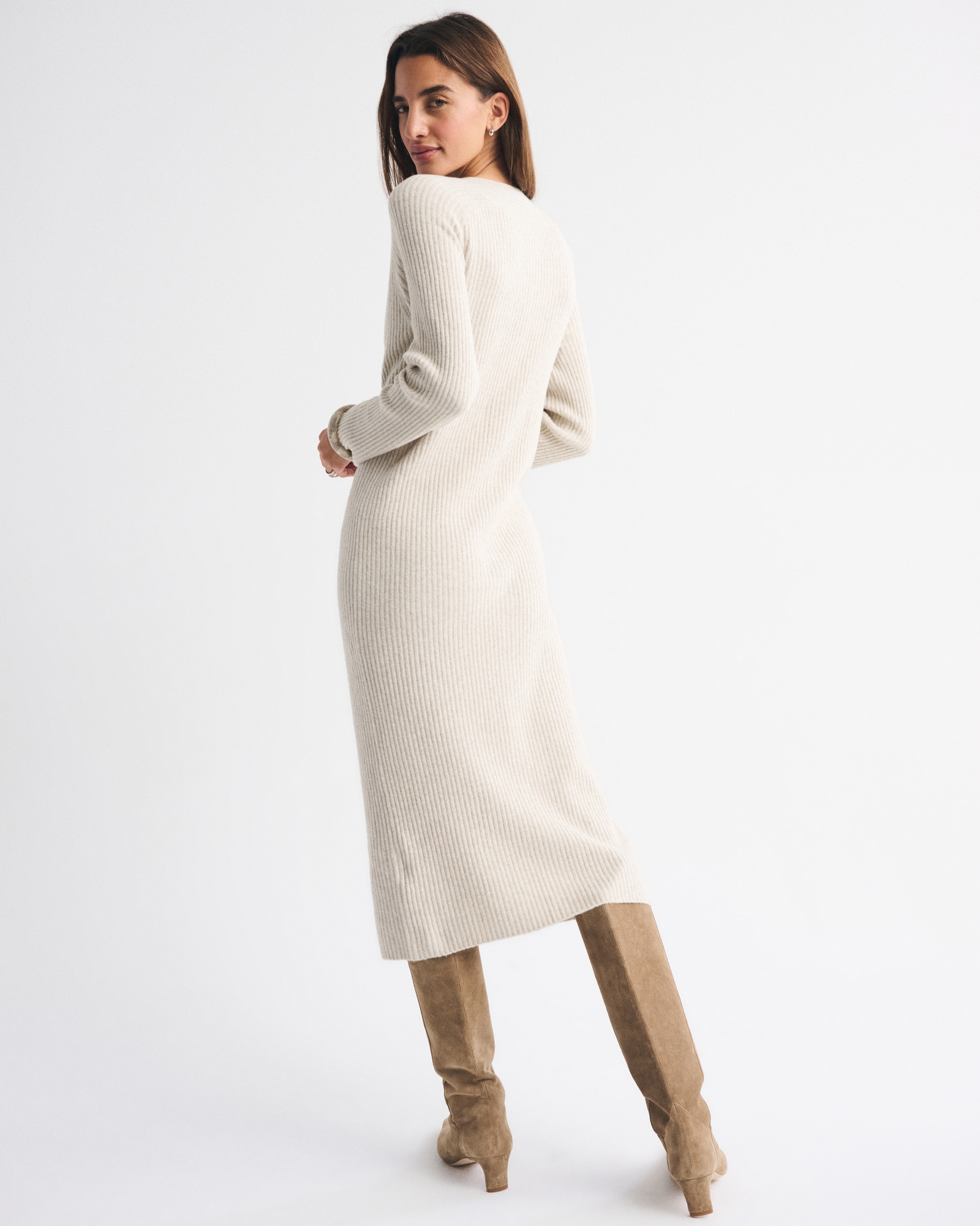 Duster Maxi Sweater Dress