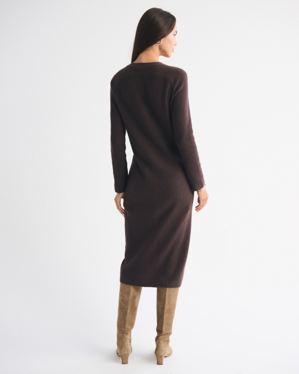 Duster Maxi Sweater Dress