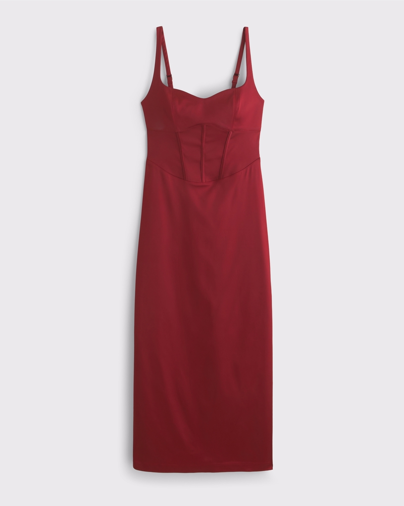 sachin and babi light blue dress Alice + Olivia Adley Drop Waist Midi Dress In Butter - 60% Off