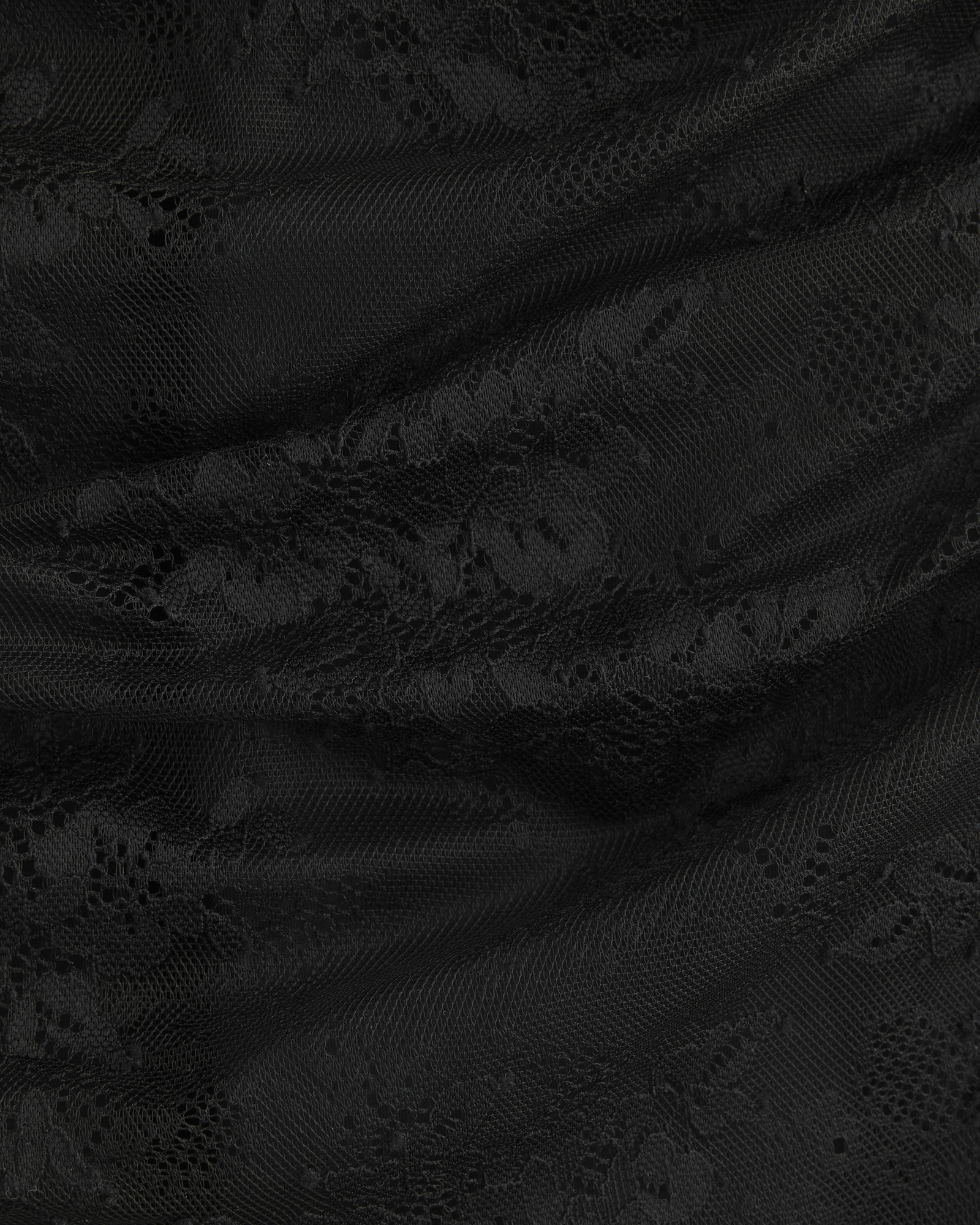 A&F Zoe Bra-Free Long-Sleeve Lace Mini Dress