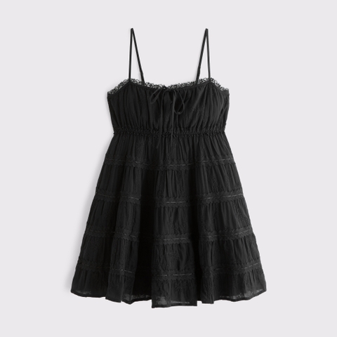 Женские платья Abercrombie & Fitch Lace Tie-Front Mini Dress