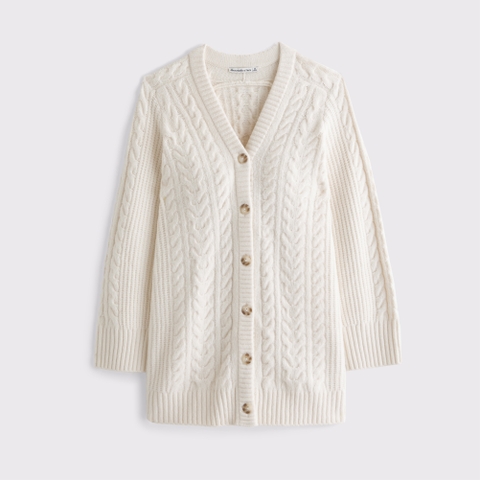 Женские платья Abercrombie & Fitch Long-Sleeve Cardigan Mini Sweater Dress