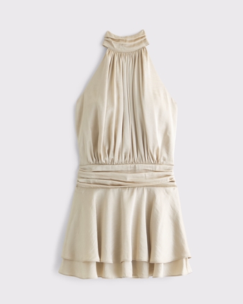 Halter Shine Open-Back Skort from Abercrombie & Fitch - $54.99