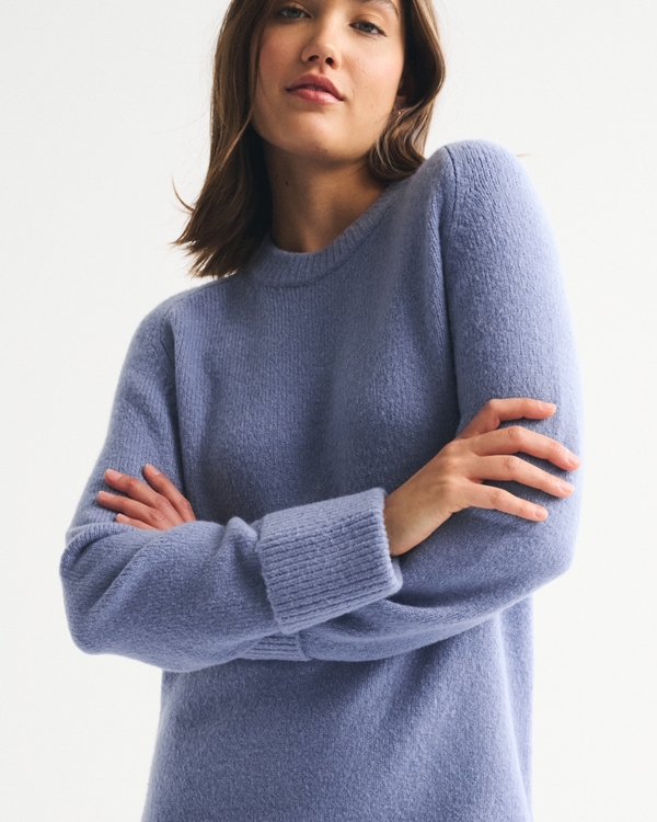 The A&F Madeline Long-Sleeve Mini Sweater Dress