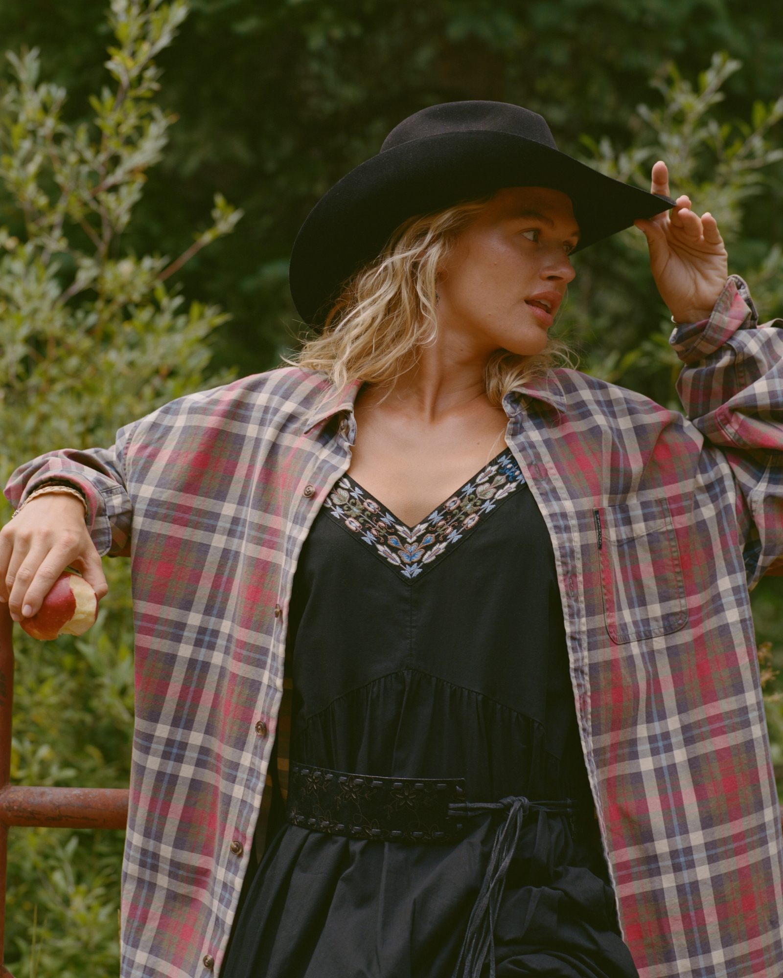 V-Neck Flowy Maxi Dress