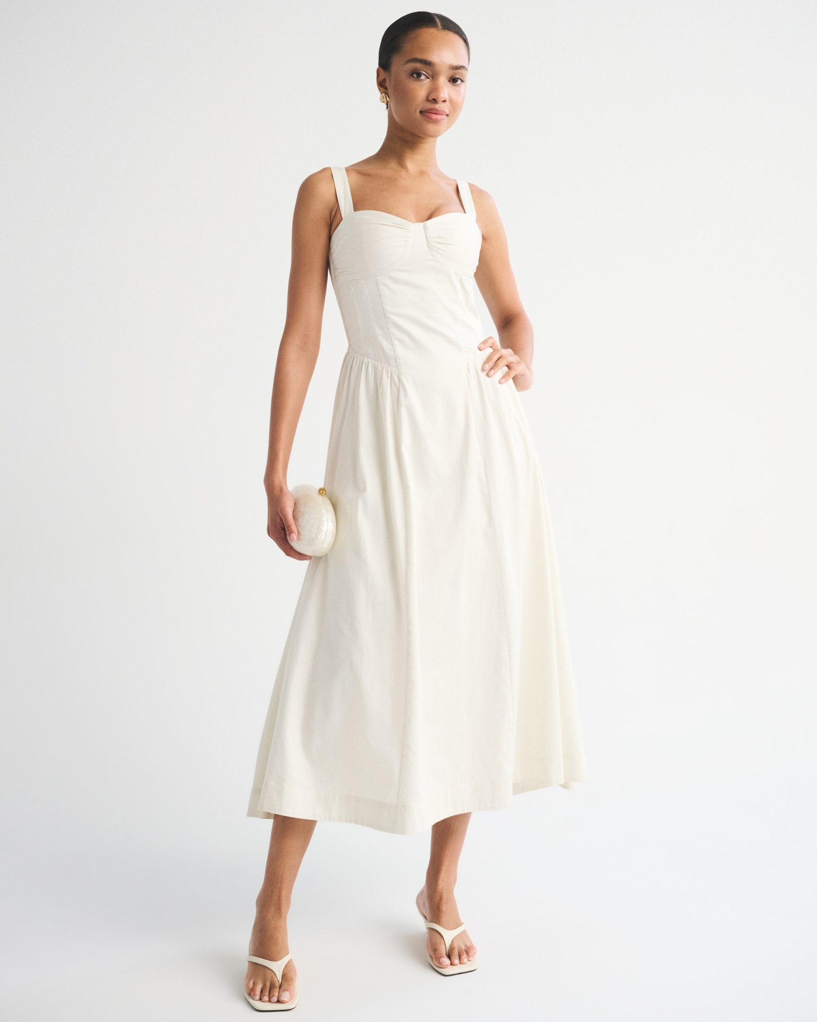 abercrombie corset maxi dress Abercrombie's Viral Summer Dress Is Actually Worth the Hype
