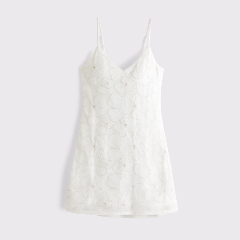 Женские платья Abercrombie & Fitch Embellished Shift Mini Dress