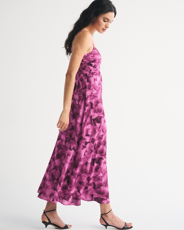 Bra-Free Hardware Maxi Dress