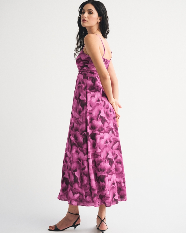 Bra-Free Hardware Maxi Dress